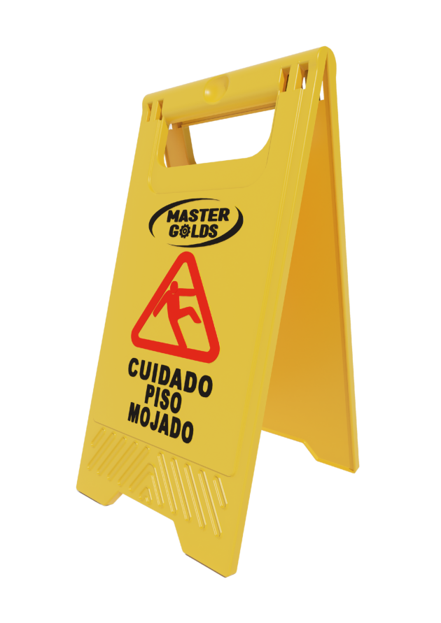 SEÑAL DE PISO MOJADO (LETRERO)