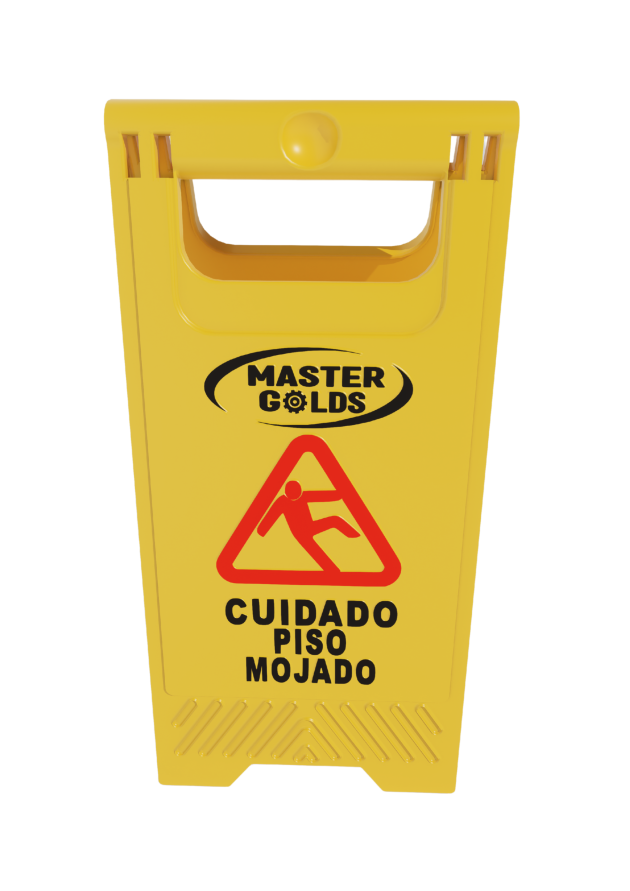 SEÑAL DE PISO MOJADO (LETRERO) - Imagen 2