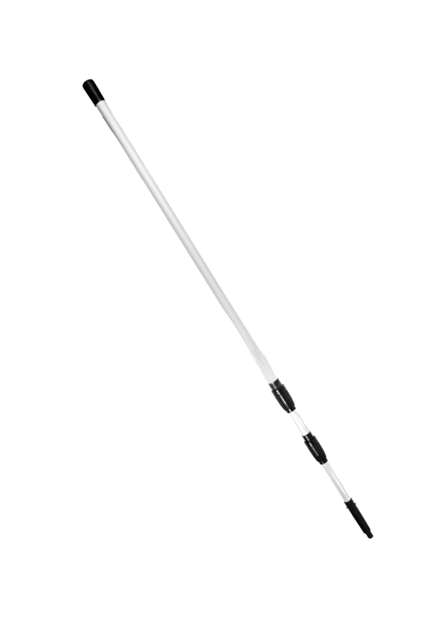 EXTENSIÓN TELESCÓPICA REGULABLE DE ALUMINIO DE 6 MTS (3 SECCIONES)