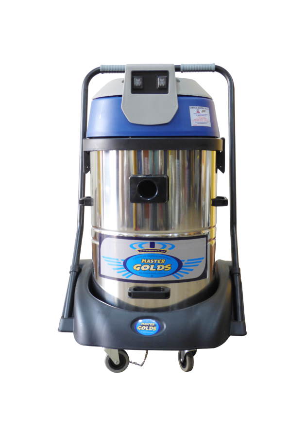 ASPIRADORA INDUSTRIAL DE POLVO Y AGUA MASTER GOLDS - 70 LITROS