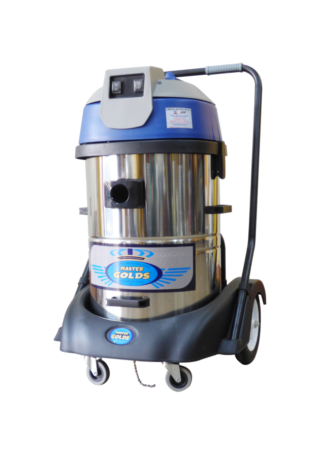 ASPIRADORA INDUSTRIAL DE POLVO Y AGUA MASTER GOLDS - 70 LITROS - Imagen 2