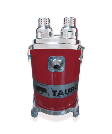 ASPIRADORA INDUSTRIAL DE POLVO Y AGUA - DOBLE MOTOR DE 1500W - 25 GALONES