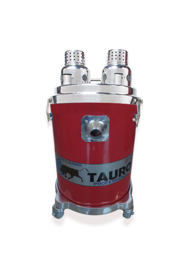 ASPIRADORA INDUSTRIAL DE POLVO Y AGUA - DOBLE MOTOR DE 1500W - 25 GALONES
