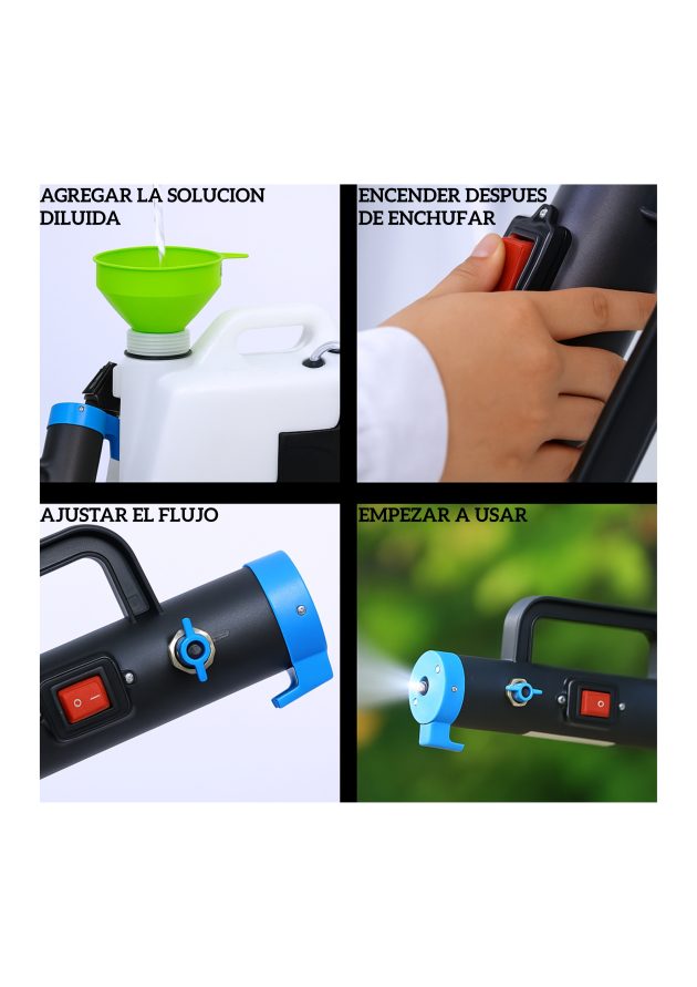 MÁQUINA ULV DE 16 LITROS (ÉLECTRICO) - Imagen 2