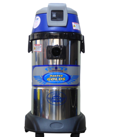 ASPIRADORA INDUSTRIAL POLVO Y AGUA MASTER GOLDS - 25 LITROS