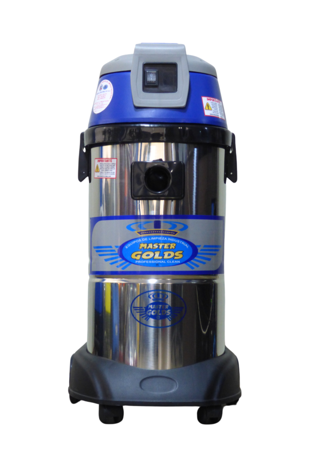 ASPIRADORA INDUSTRIAL POLVO Y AGUA MASTER GOLDS - 25 LITROS